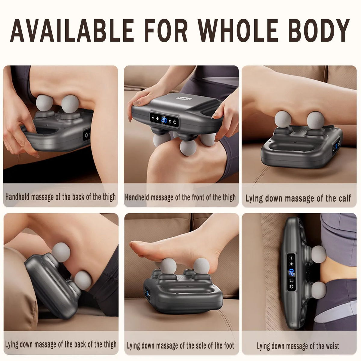 4 Heads Massager
