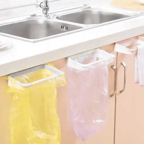 Towel & Trash Bag Holder