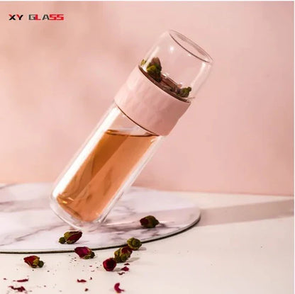 Glass Tea Infuser Bottle
