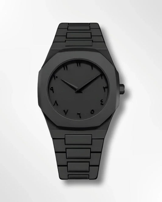 Stainless Steel Arabic Watch